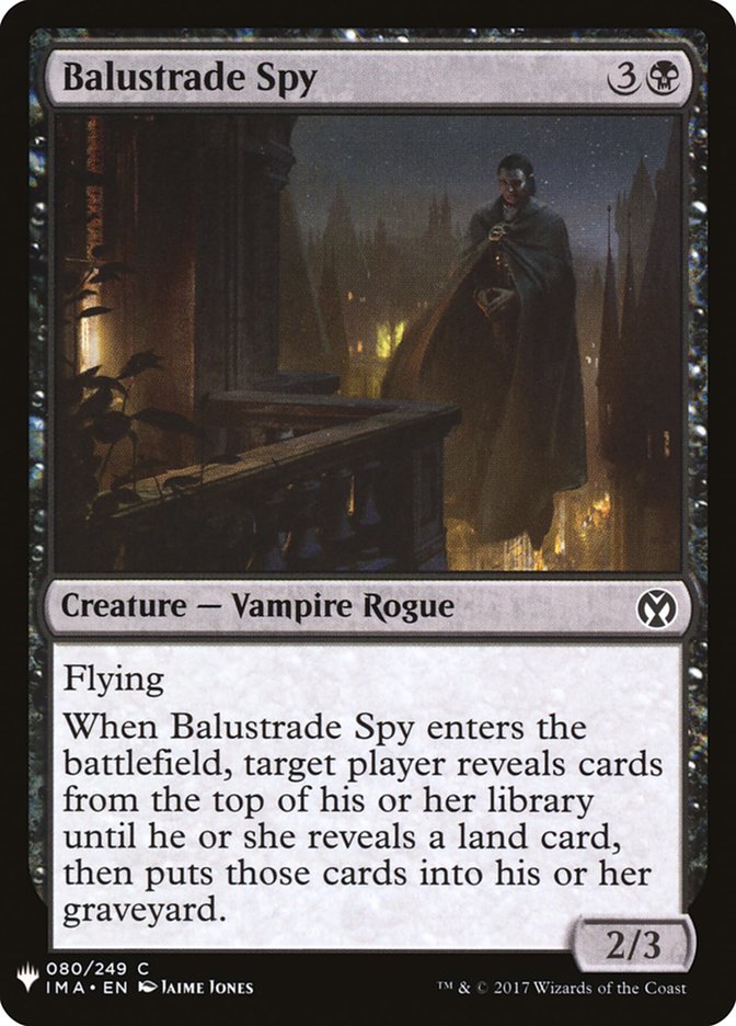 Balustrade Spy [Mystery Booster] | Exor Games Bridgewater