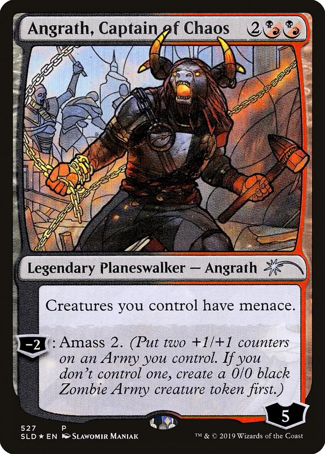 Angrath, Captain of Chaos (Stained Glass) [Secret Lair Drop Promos] | Exor Games Bridgewater