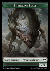 Eldrazi Scion // Phyrexian Beast Double-Sided Token [Commander Masters Tokens] | Exor Games Bridgewater