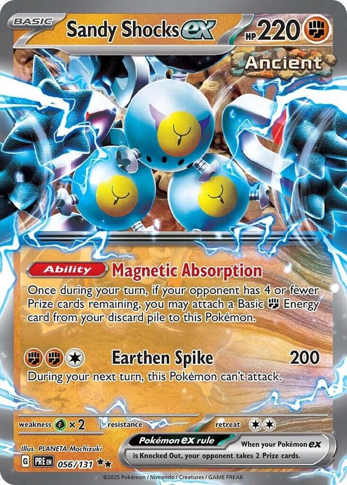 Sandy Shocks ex (056/131) [Scarlet & Violet: Prismatic Evolutions] | Exor Games Bridgewater