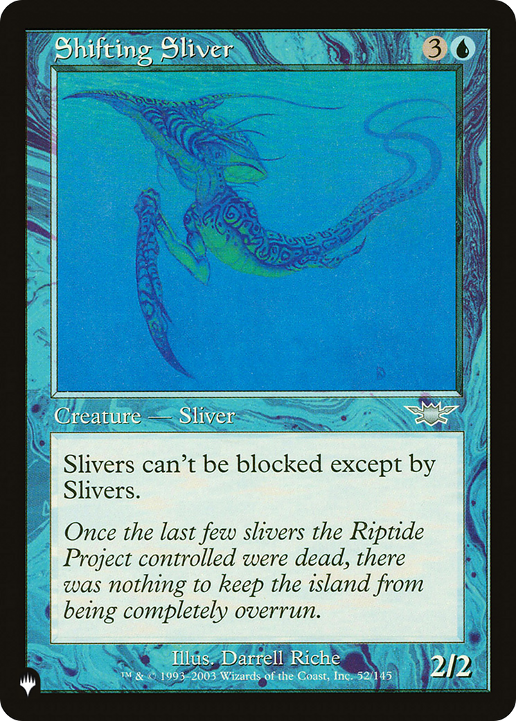 Shifting Sliver [The List] | Exor Games Bridgewater