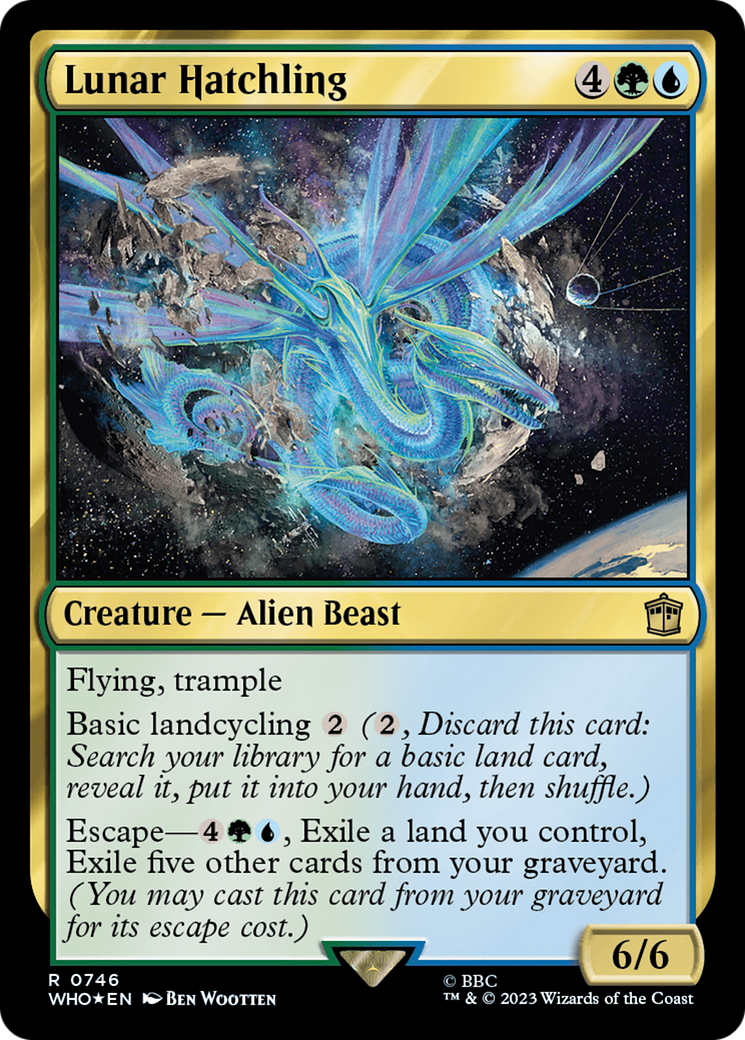 Lunar Hatchling (Surge Foil) [Doctor Who] | Exor Games Bridgewater