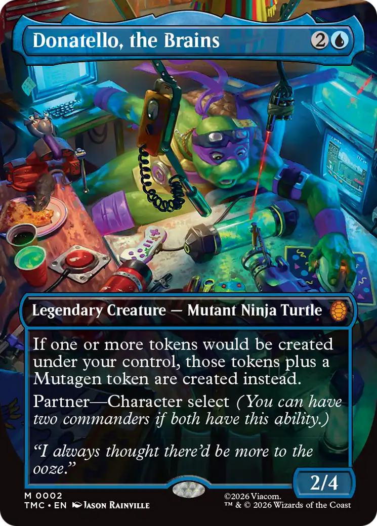 Donatello, the Brains (Borderless) [Teenage Mutant Ninja Turtles Commander] | Exor Games Bridgewater
