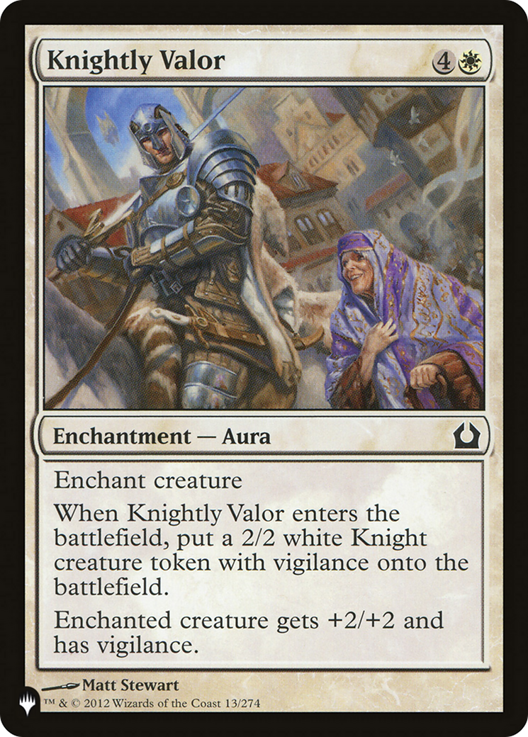 Knightly Valor [The List Reprints] | Exor Games Bridgewater