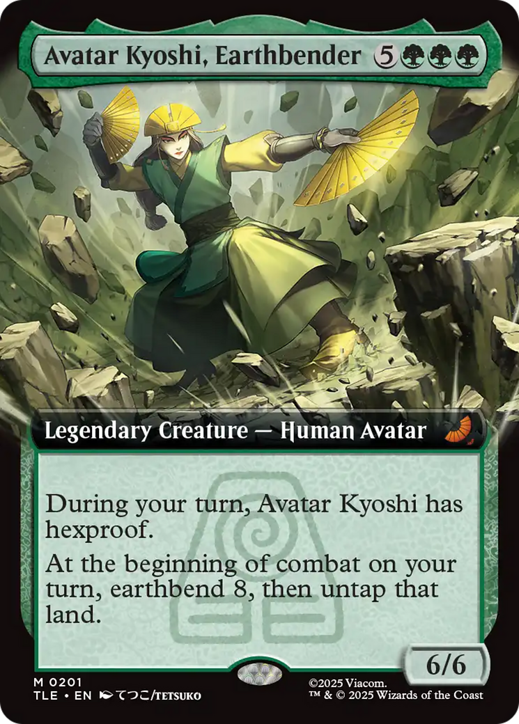 Avatar Kyoshi, Earthbender (Extended Art) [Avatar: The Last Airbender: Eternal-Legal] | Exor Games Bridgewater