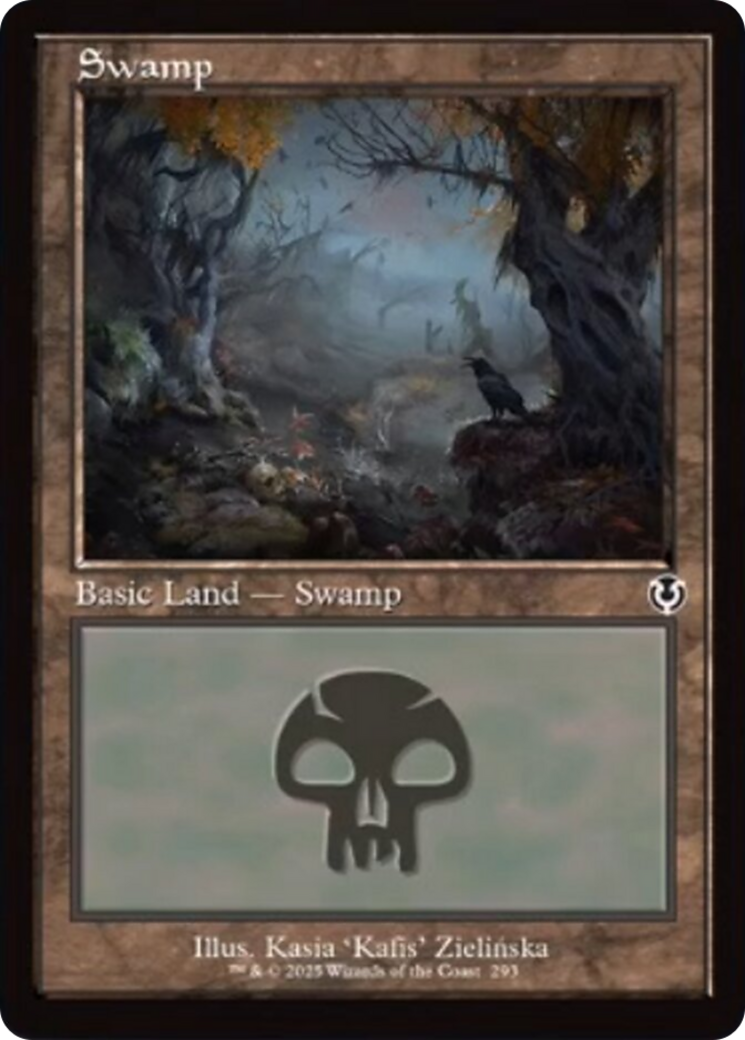 Swamp (293) (Retro Frame) [Innistrad Remastered] | Exor Games Bridgewater