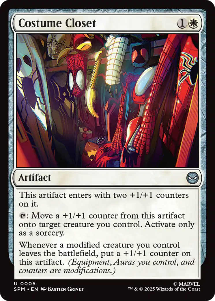Costume Closet [Marvel's Spider-Man] | Exor Games Bridgewater