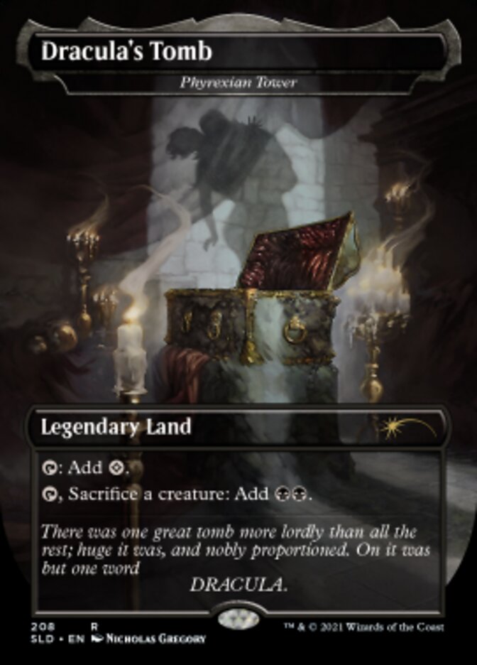 Phyrexian Tower - Dracula's Tomb [Secret Lair Drop Series] | Exor Games Bridgewater
