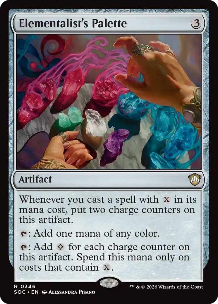 Elementalist's Palette [Secrets of Strixhaven Commander] | Exor Games Bridgewater