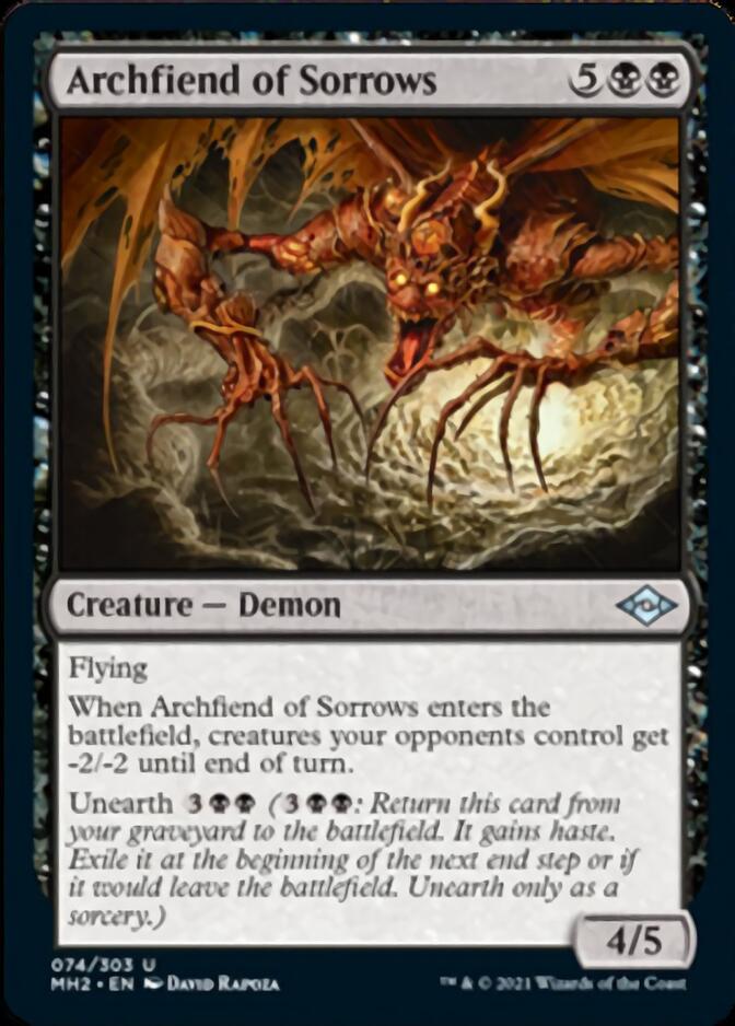 Archfiend of Sorrows [Modern Horizons 2] | Exor Games Bridgewater