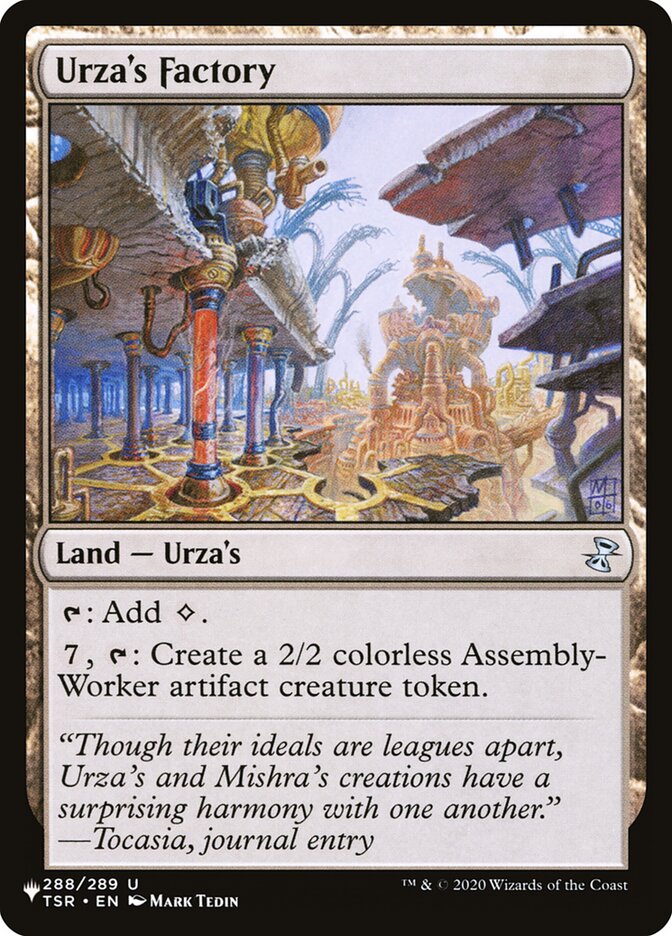 Urza's Factory [The List] | Exor Games Bridgewater