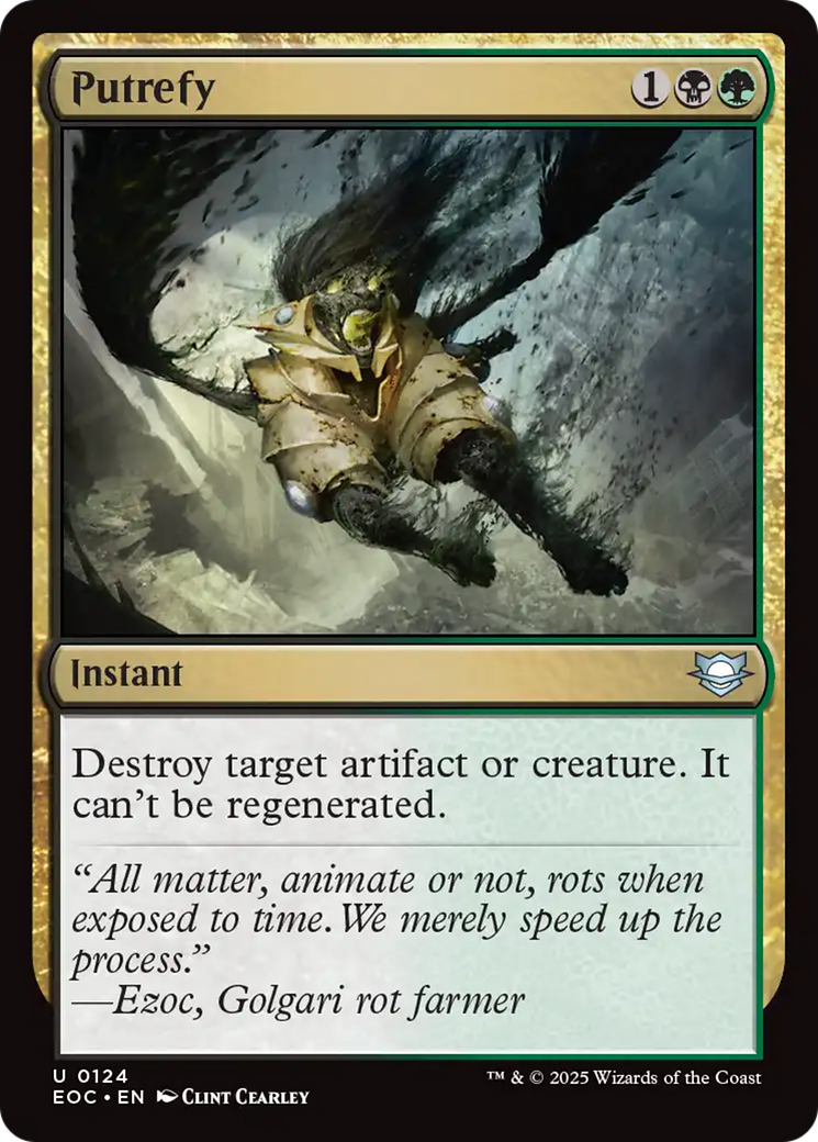 Putrefy [Edge of Eternities Commander] | Exor Games Bridgewater