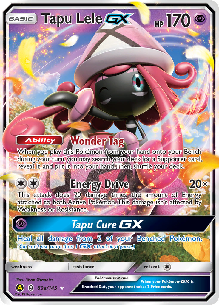 Tapu Lele GX (60a/145) [Alternate Art Promos] | Exor Games Bridgewater