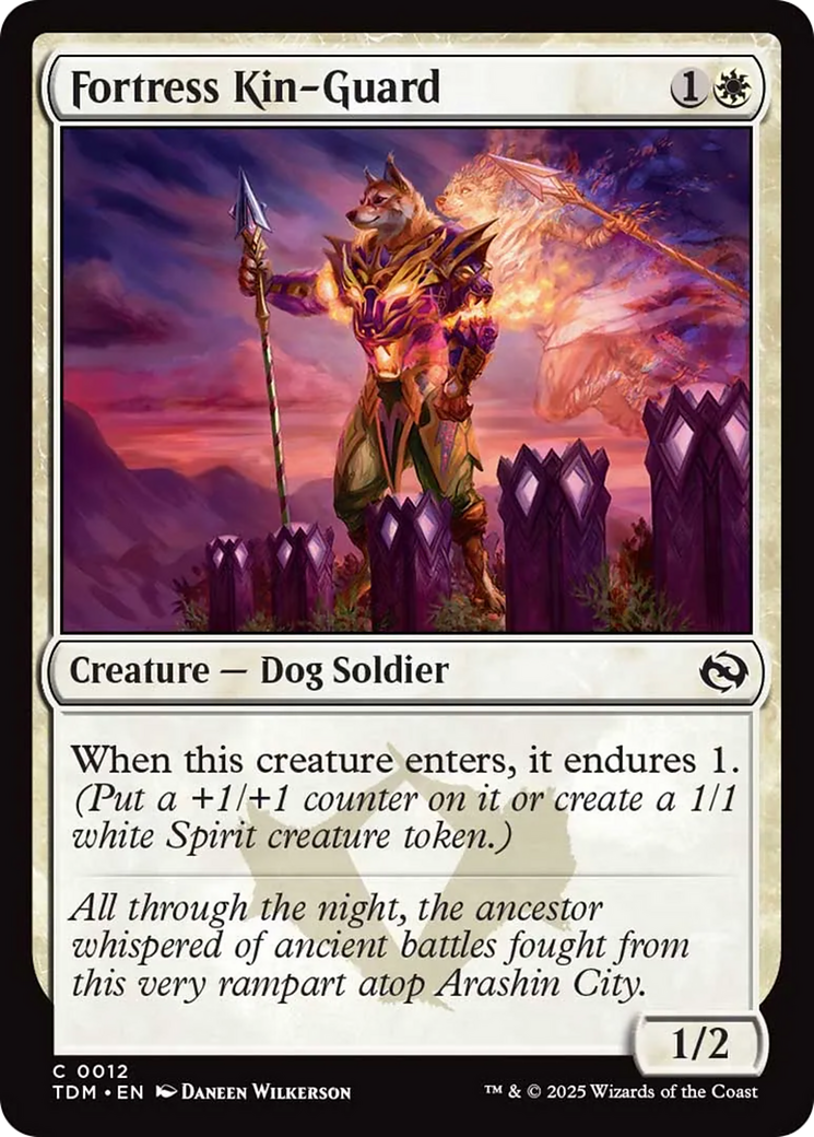 Fortress Kin-Guard [Tarkir: Dragonstorm] | Exor Games Bridgewater