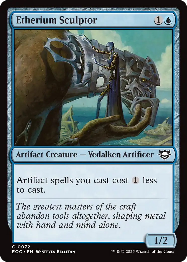 Etherium Sculptor [Edge of Eternities Commander] | Exor Games Bridgewater