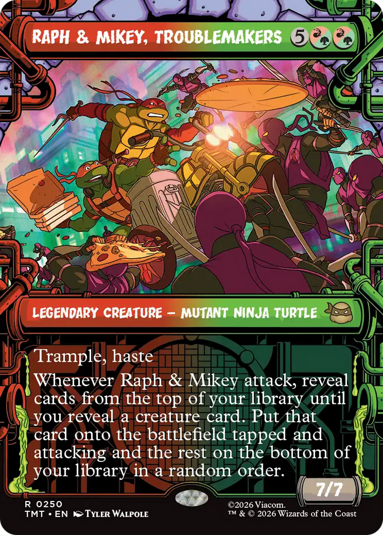 Raph & Mikey, Troublemakers (Showcase) [Teenage Mutant Ninja Turtles] | Exor Games Bridgewater