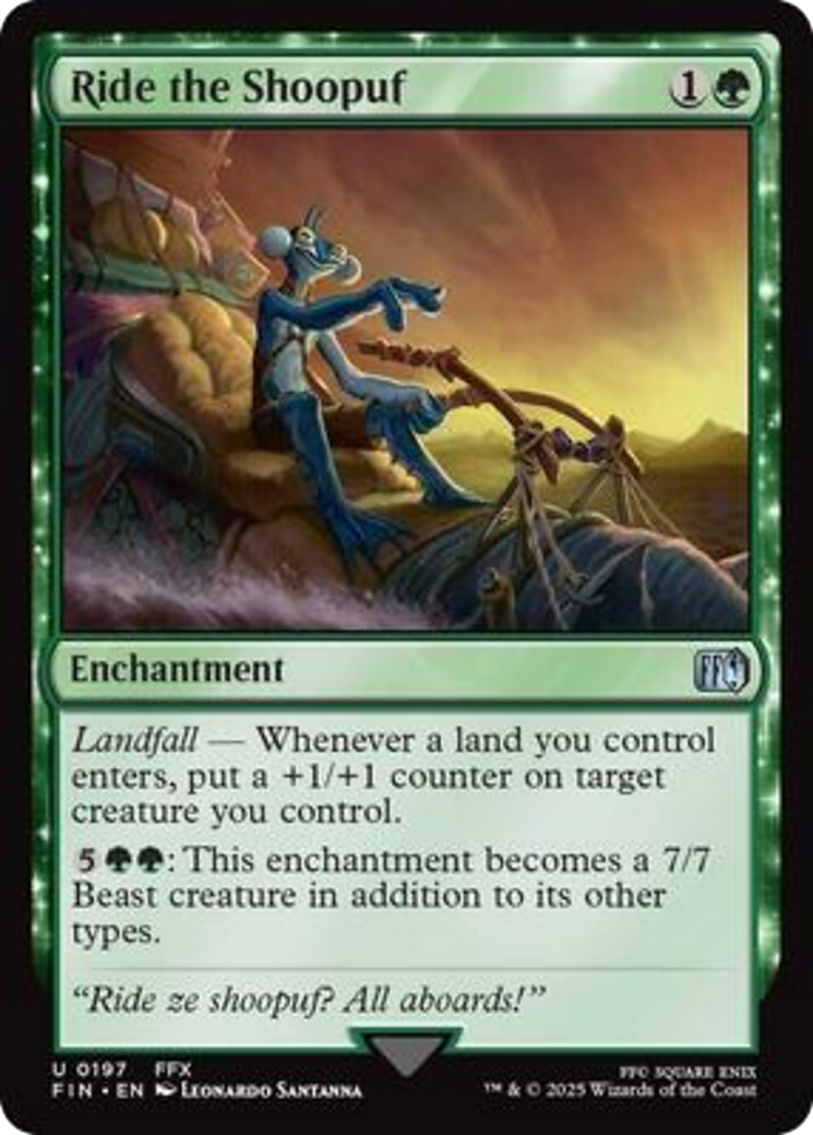 Ride the Shoopuf [FINAL FANTASY] | Exor Games Bridgewater