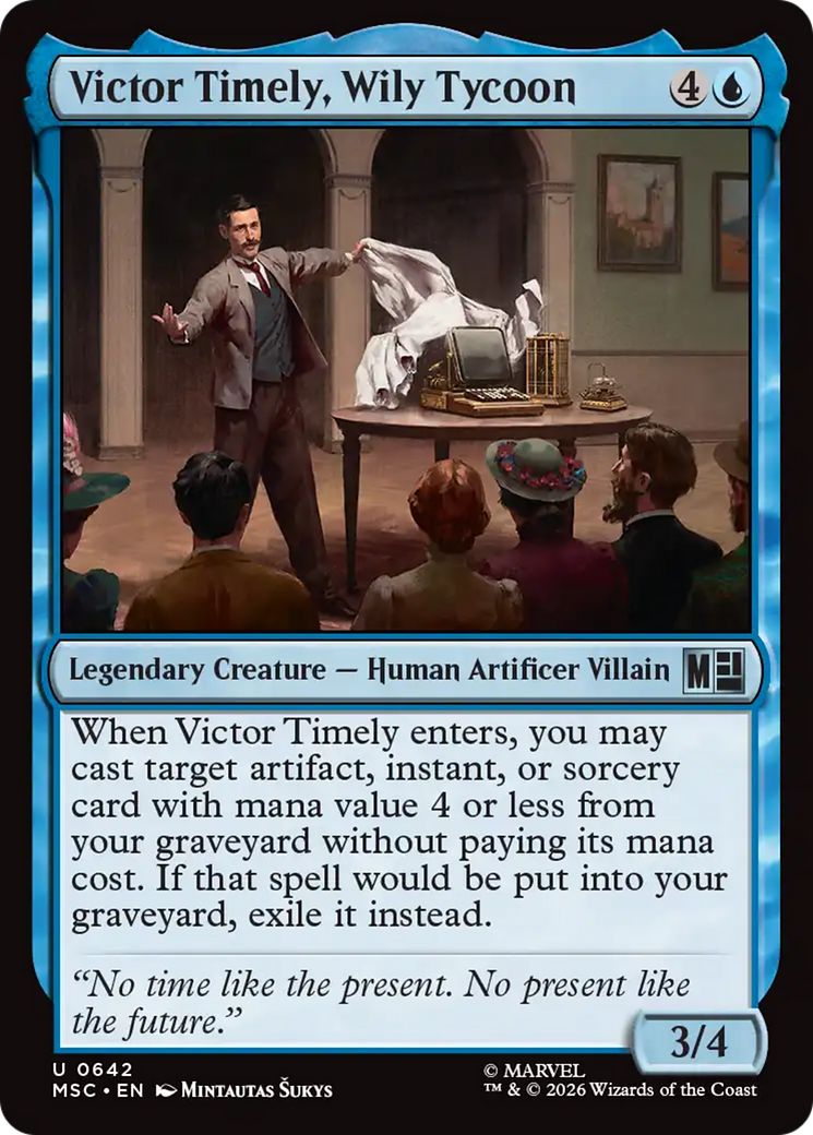Victor Timely, Wily Tycoon [Marvel Super Heroes Commander] | Exor Games Bridgewater