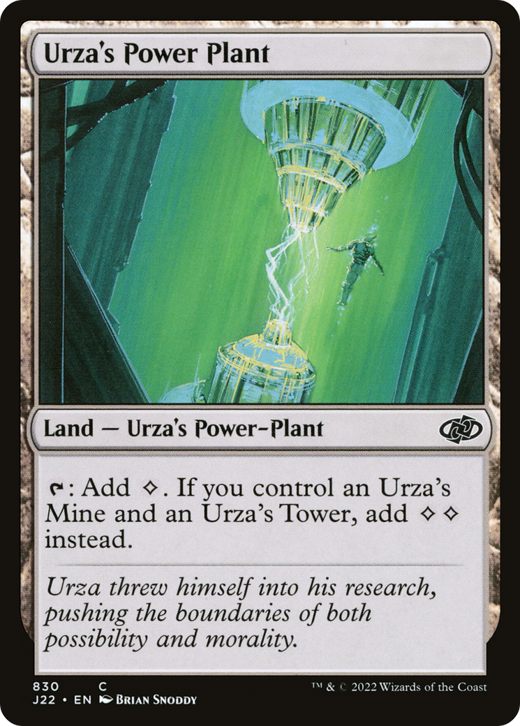 Urza's Power Plant [Jumpstart 2022] | Exor Games Bridgewater