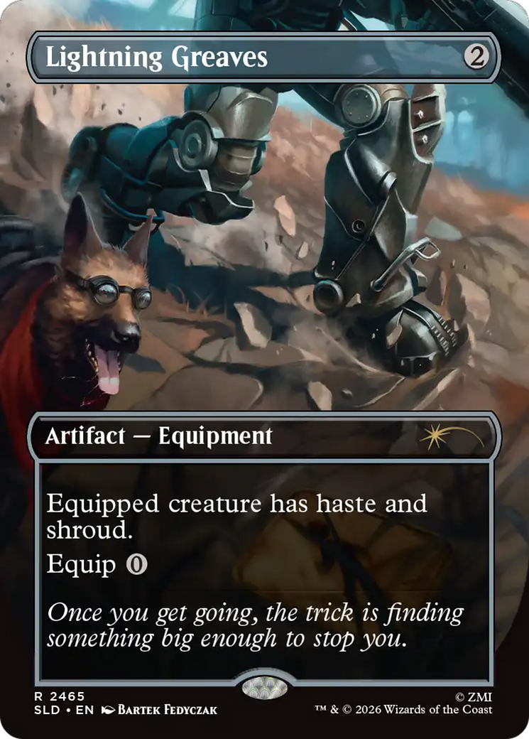 Lightning Greaves (2465) [Secret Lair Drop Series] | Exor Games Bridgewater
