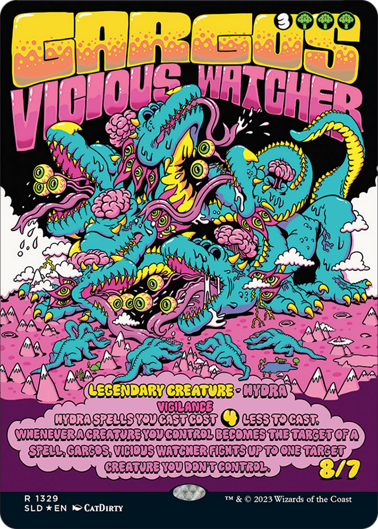 Gargos, Vicious Watcher [Secret Lair Drop Series] | Exor Games Bridgewater