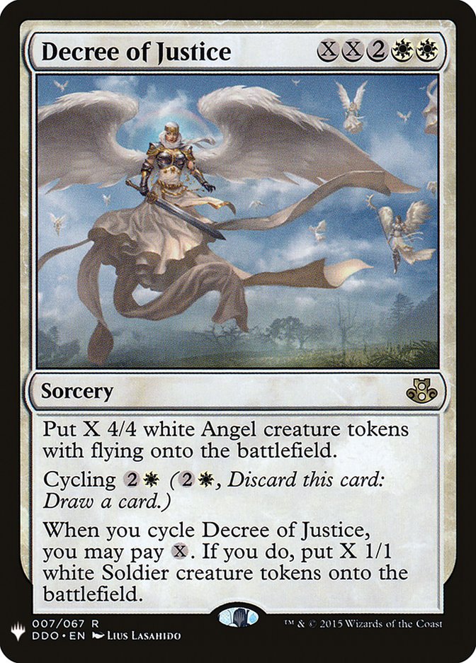 Decree of Justice [Mystery Booster] | Exor Games Bridgewater