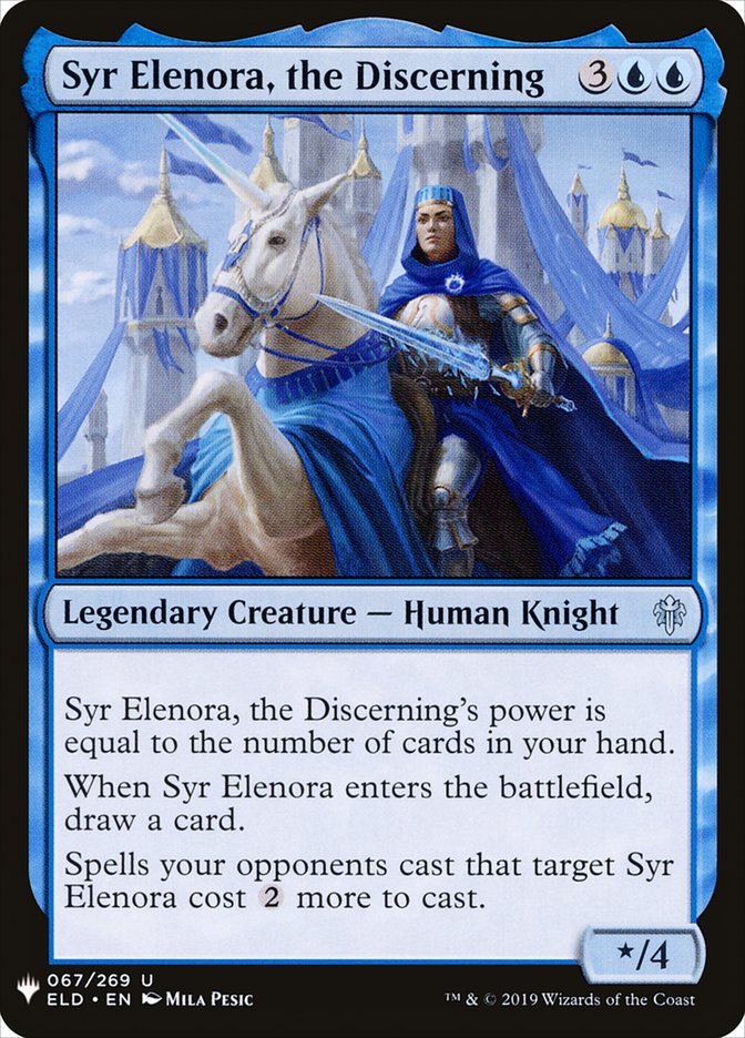 Syr Elenora, the Discerning [Mystery Booster] | Exor Games Bridgewater