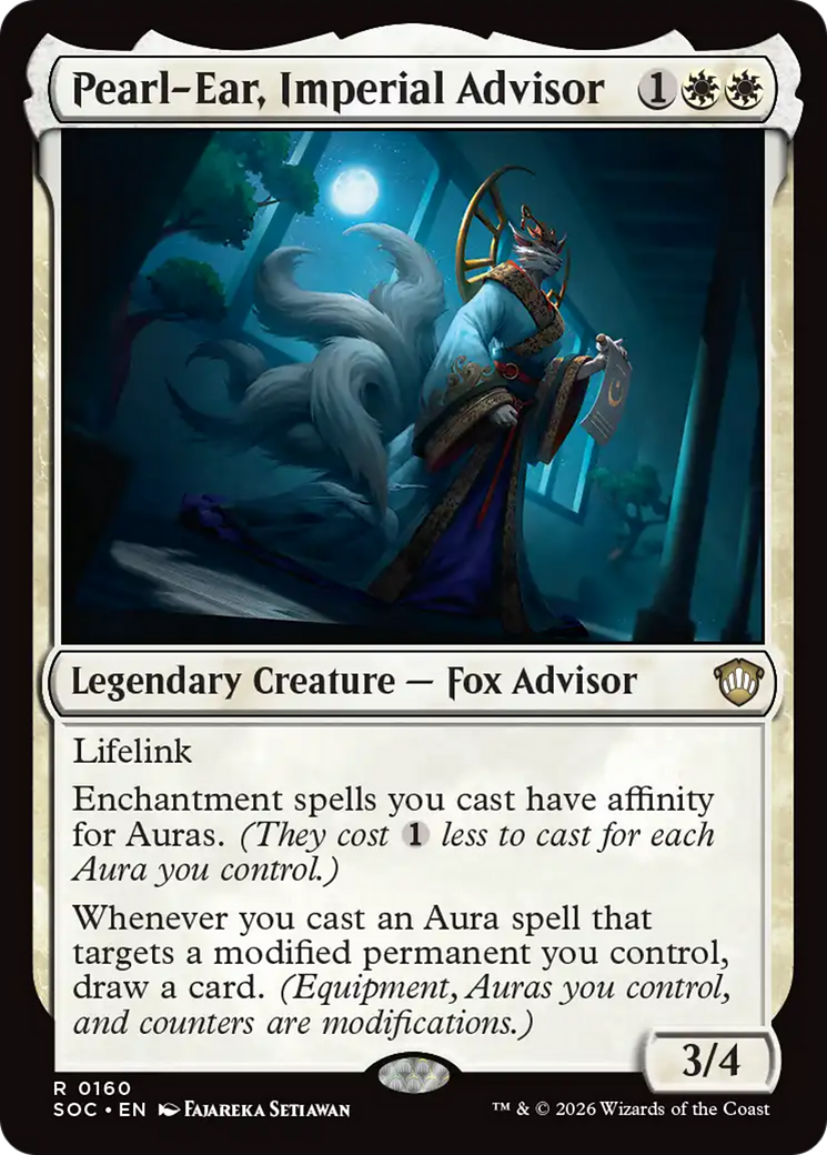 Pearl-Ear, Imperial Advisor [Secrets of Strixhaven Commander] | Exor Games Bridgewater