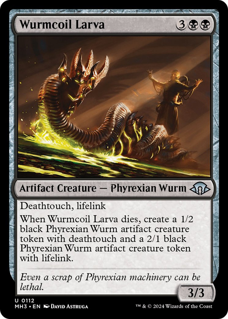 Wurmcoil Larva [Modern Horizons 3] | Exor Games Bridgewater