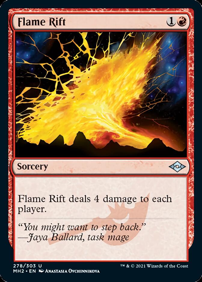 Flame Rift (Foil Etched) [Modern Horizons 2] | Exor Games Bridgewater