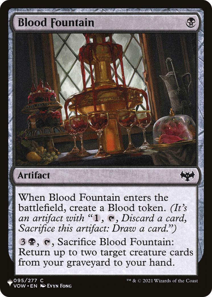 Blood Fountain [The List Reprints] | Exor Games Bridgewater