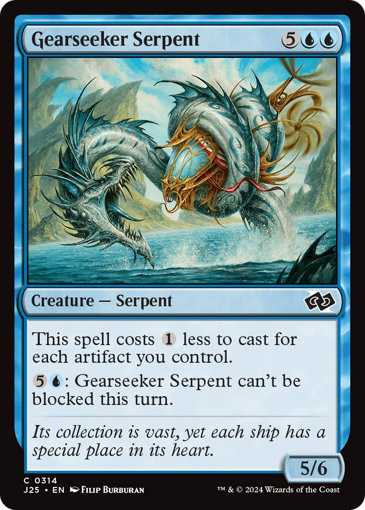 Gearseeker Serpent [Foundations Jumpstart] | Exor Games Bridgewater
