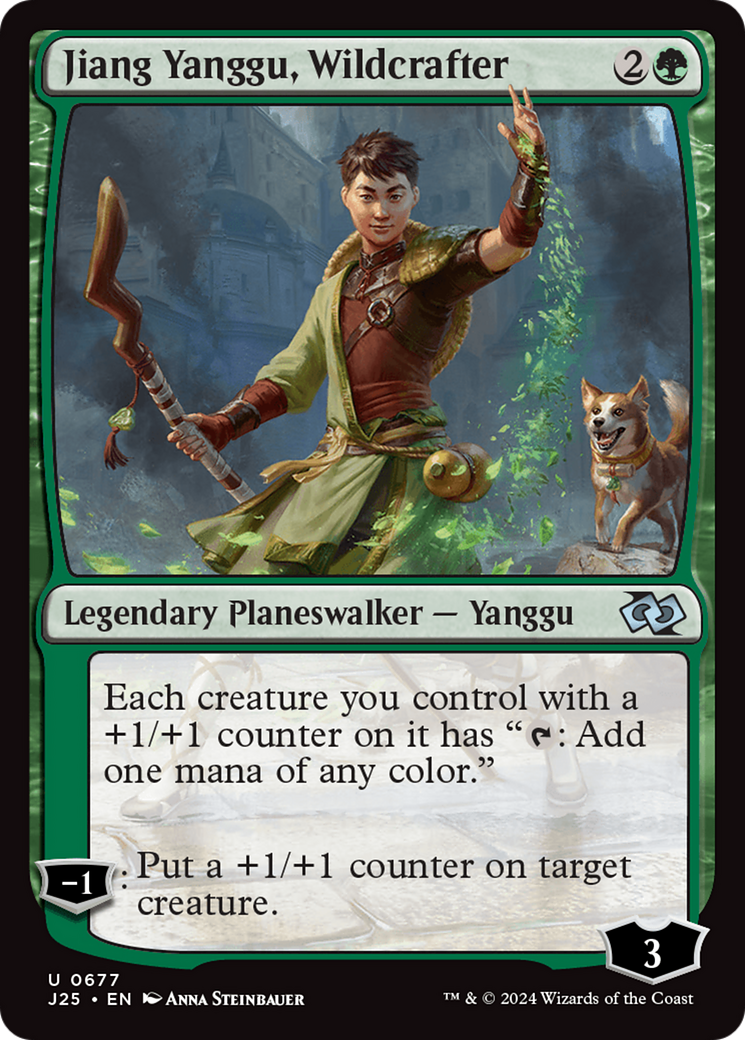 Jiang Yanggu, Wildcrafter [Foundations Jumpstart] | Exor Games Bridgewater