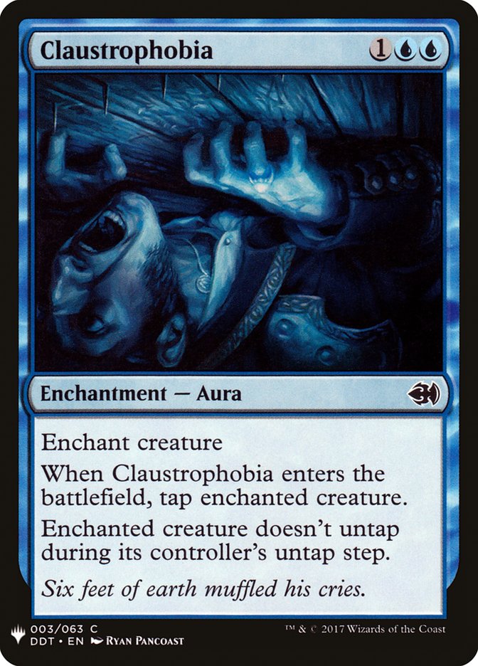 Claustrophobia [Mystery Booster] | Exor Games Bridgewater