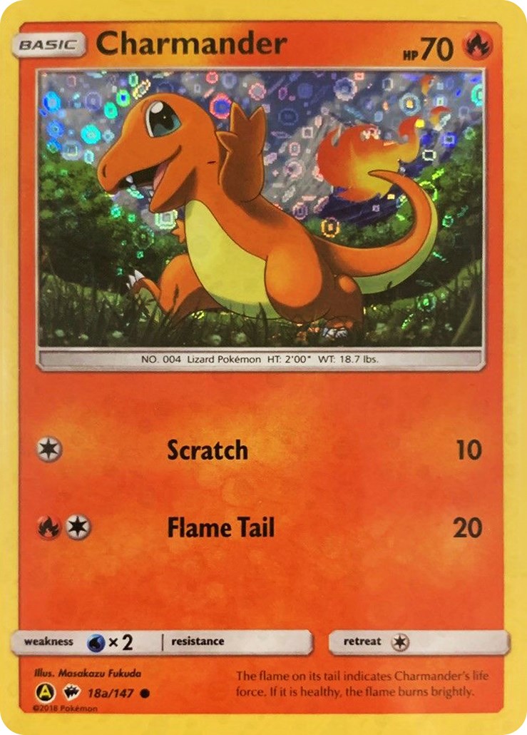 Charmander (18a/147) (General Mills Cereal Foil) [Alternate Art Promos] | Exor Games Bridgewater