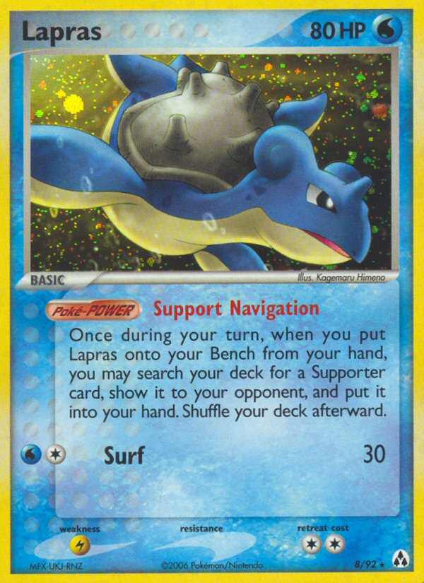 Lapras (8/92) [EX: Legend Maker] | Exor Games Bridgewater