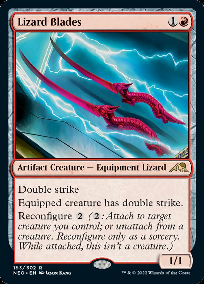 Lizard Blades [Kamigawa: Neon Dynasty] | Exor Games Bridgewater