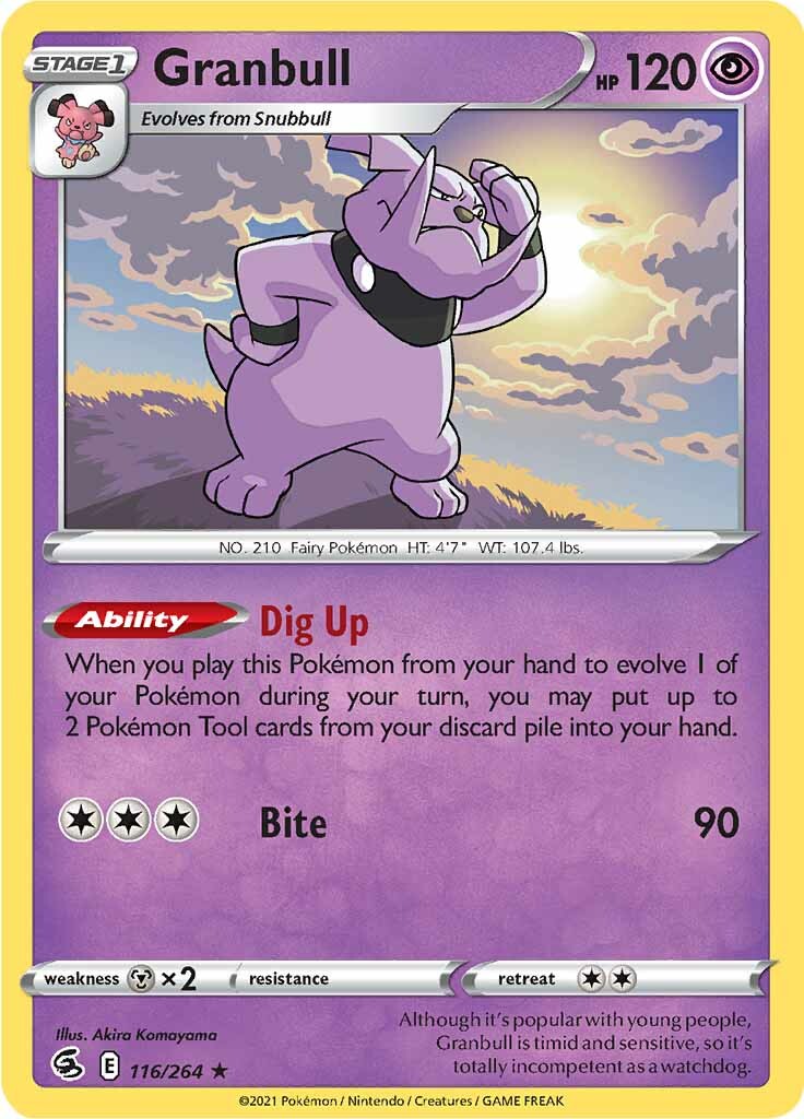 Granbull (116/264) [Sword & Shield: Fusion Strike] | Exor Games Bridgewater