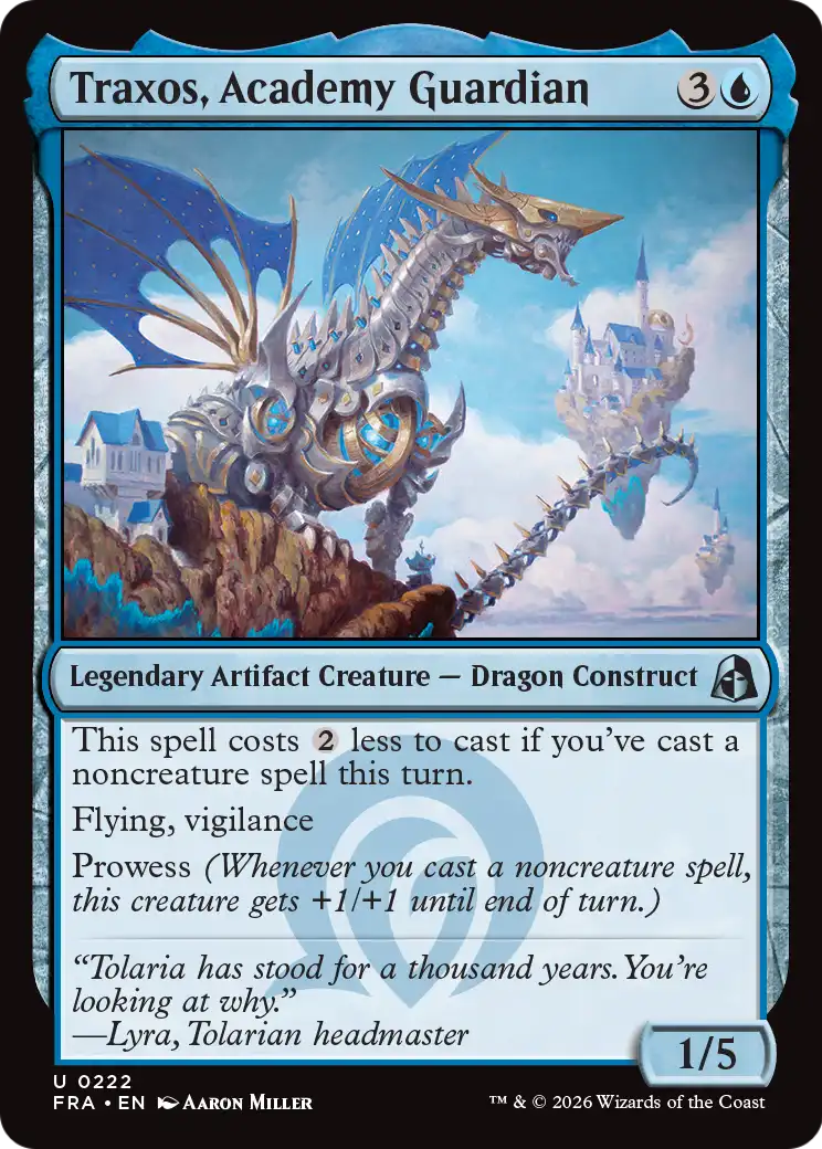 Traxos, Academy Guardian [Reality Fracture] | Exor Games Bridgewater