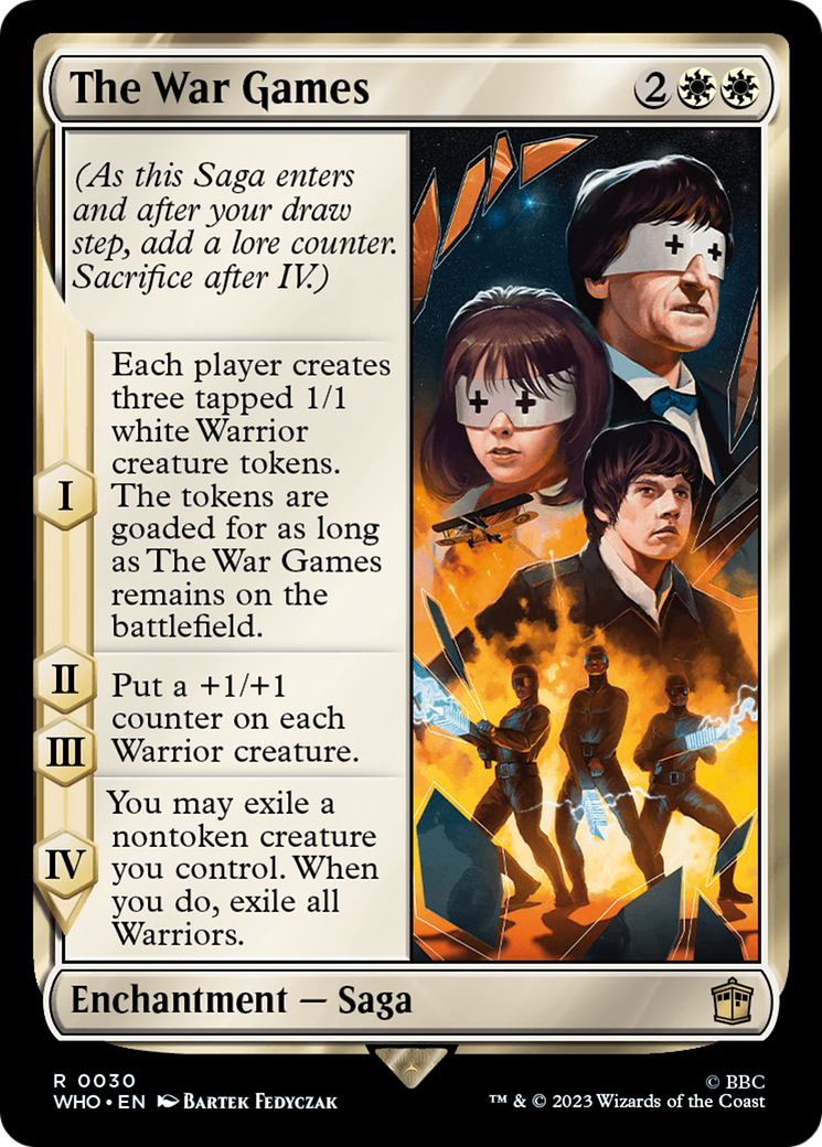 The War Games [Doctor Who] | Exor Games Bridgewater