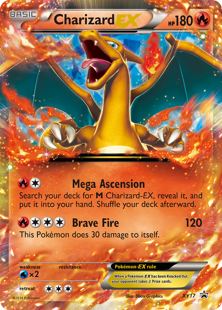 Charizard EX (XY17) [XY: Black Star Promos] | Exor Games Bridgewater