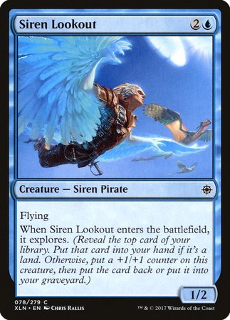 Siren Lookout [Ixalan] | Exor Games Bridgewater