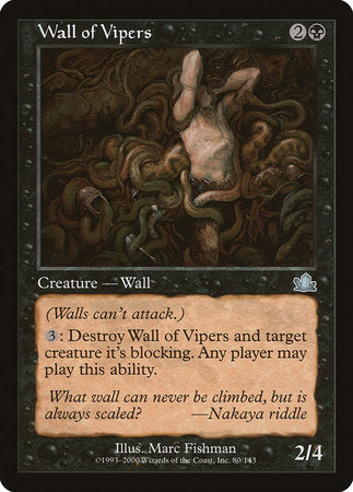 Wall of Vipers [Prophecy] | Exor Games Bridgewater