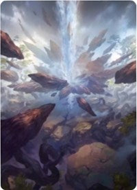 Prismatic Vista Art Card [Zendikar Rising Art Series] | Exor Games Bridgewater