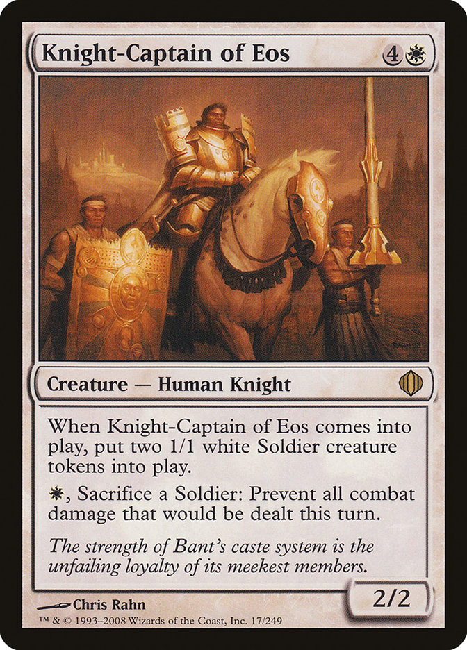 Knight-Captain of Eos [Shards of Alara] | Exor Games Bridgewater