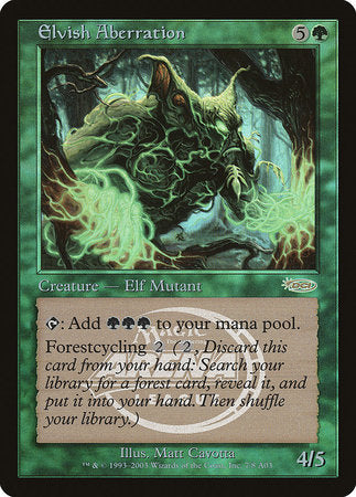 Elvish Aberration [Arena League 2003] | Exor Games Bridgewater