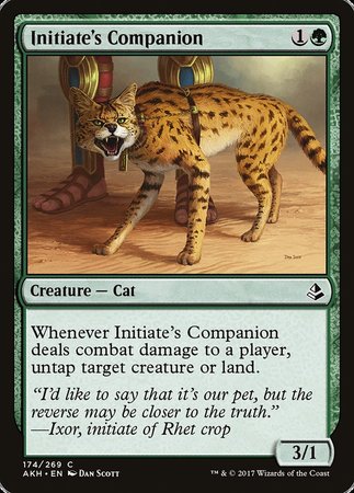 Initiate's Companion [Amonkhet] | Exor Games Bridgewater