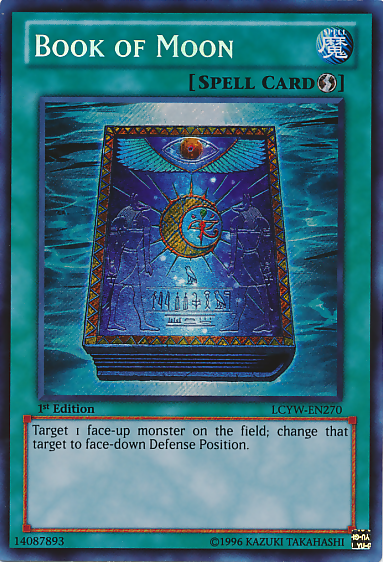 Book of Moon [LCYW-EN270] Secret Rare | Exor Games Bridgewater