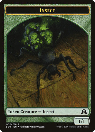 Insect Token [Shadows over Innistrad Tokens] | Exor Games Bridgewater