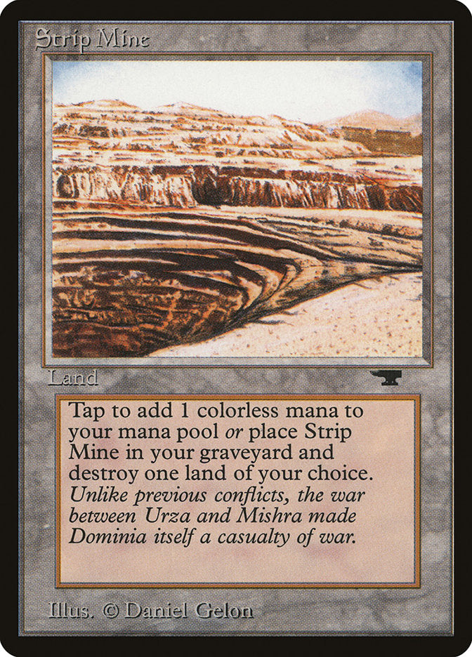 Strip Mine (Sloped Horizon) [Antiquities] | Exor Games Bridgewater